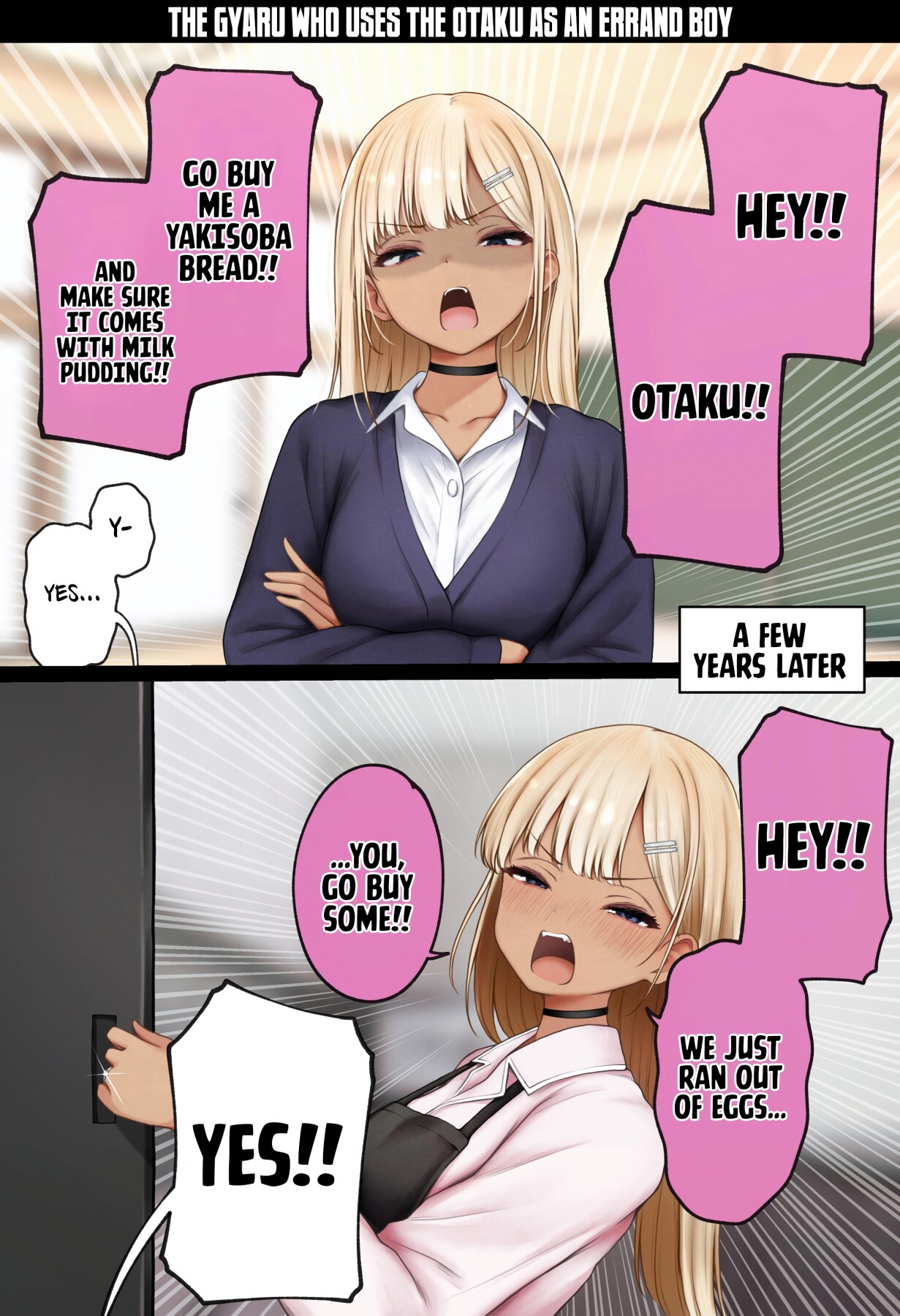 Hentai Manga Comic-The story of how my bedroom became my gyaru childhood friend's fuck-room: onsen ryokan book-Read-94